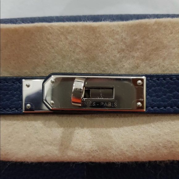 SOLD Hermes kelly 28 Togo bleu encre - Picture 2 of 7